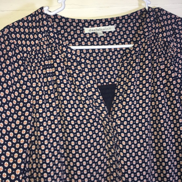 Daniel Rainn Navy Print Tunic Dress - Picture 3 of 8